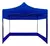 GAZEBO 3X3 TELA 420d 6SA CAÑO NEGRO 47454 AZUL
