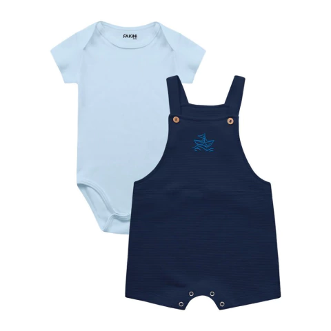 Conjunto Body e Macacão Barquinho - comprar online