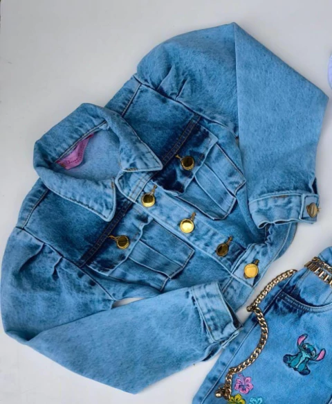 Jaqueta Jeans Menina