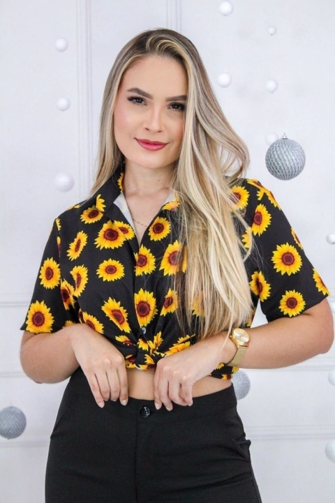 CAMISARIA UNISSEX GIRASSOL