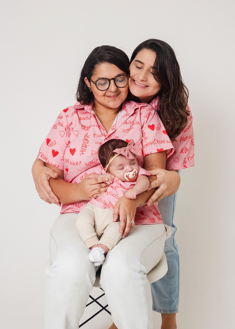 CAMISARIA UNISSEX FAMÍLIA - PALAVRAS
