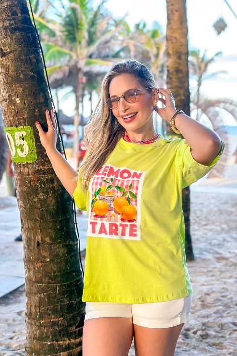 TSHIRT UNISSEX LEMON TARTE - comprar online