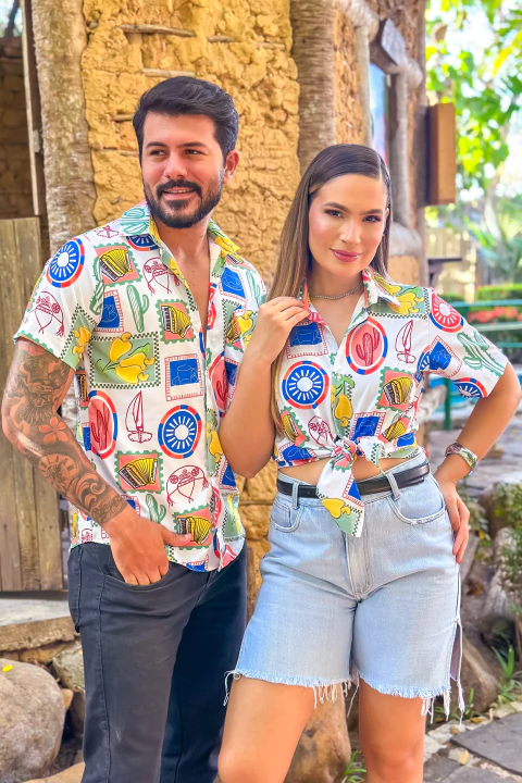 CAMISARIA UNISSEX MEU NORDESTE COLLOR - comprar online