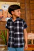 CAMISARIA INFANTIL XADREZ P/B - comprar online