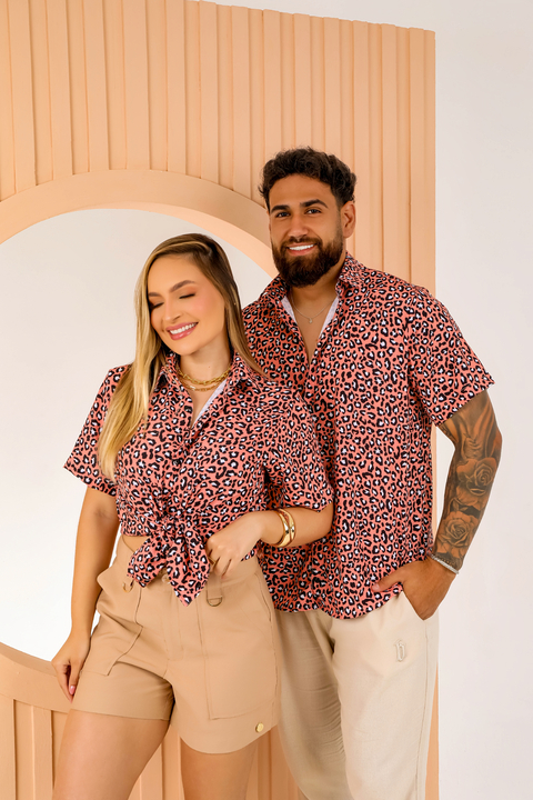 CAMISARIA UNISSEX ANIMAL PRINT TWO - comprar online