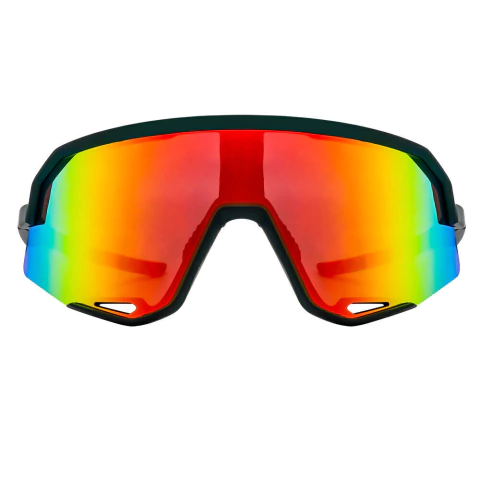 Óculos de Sol Aspen Verde Laranja Espelhado