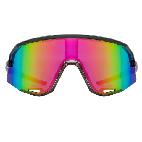 Óculos de Sol Aspen Cristal Cinza Rosa Espelhado