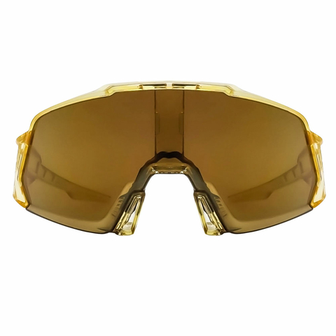 Óculos de Sol Jump Amarelo Cristal Espelhado