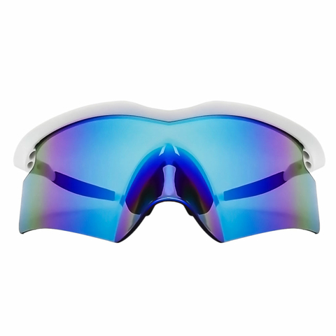 Óculos de Sol Speed Branco Espelhado