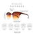 ÓCULOS DE SOL NATALIA - ANIMAL PRINT - loja online