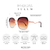 ÓCULOS DE SOL CLEO MARROM - B.Coltro Glasses
