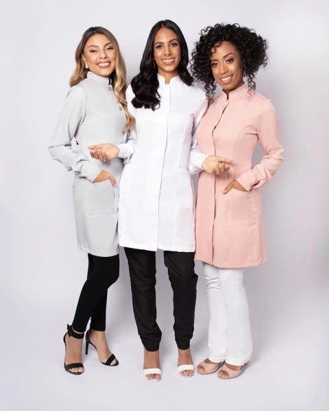 Jaleco Chique Básico - Branco - comprar online