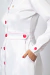 Jaleco Prada Acetinado - White - comprar online