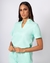 Pijama Cirúrgico - Gola Alta - Verde Acqua - comprar online