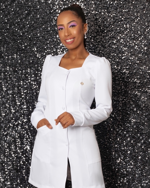 Jaleco Diamond - White