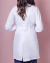 Jaleco Zíper Marrie - Branco - comprar online