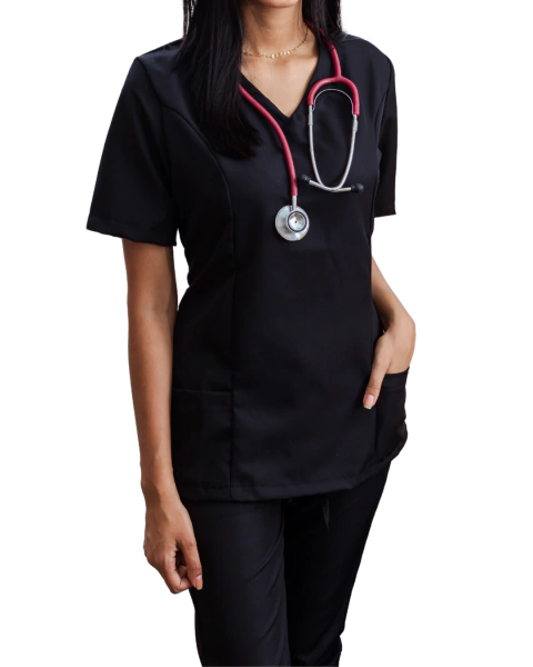 Pijama Cirúrgico Básico - Preto