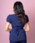 Scrub Conjunto - Sweet Love - Azul Marinho na internet