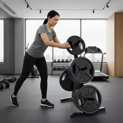 Porta Discos de 25 mm y 30 mm - FARU FITNESS