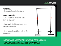 Rack (Sentadillas, Pecho, Dominadas) - FARU FITNESS