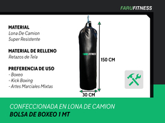 Bolsa de Boxeo 1,5 Mt - FARU FITNESS