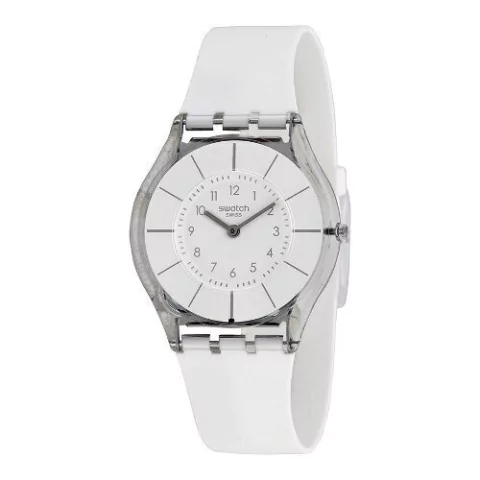 Reloj Swatch White Classiness Sfk360 Mujer