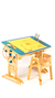 Imagem do Mesa/Prancheta Superga + Cadeira Reale