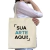 Sacola ecológica algodão (45 cm x 45cm) - Personalizada