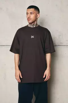 Camiseta Corp Plano C Marrom - 519098 - loja online