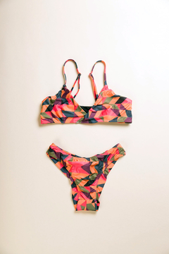 Biquíni Freesurf Geomet Multicolor - 517634 - Style Loja | Skate, surf & streetwear