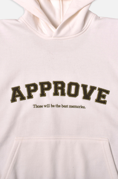 Moletom Approve College Off White na internet