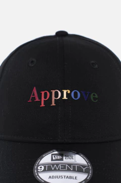 Boné Approve x New Era Rainbow Preto - 517680 - comprar online