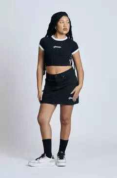 Baby Look Crooped Approve Famyle Bear Preta - 518990