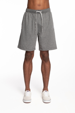Bermuda Moletom LRG Plus Size Walk Cinza - 518303