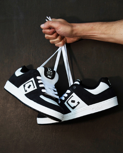 Tênis Qix 90s Retrô Preto/Branco - 517784