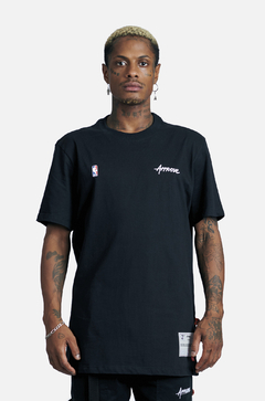 Camiseta Approve X NBA Bold Basic Preta - 518863