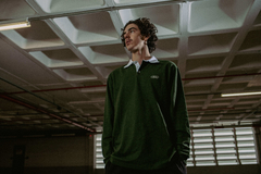 Camiseta Polo Manga Longa Chaze Verde Militar- 518129 - loja online
