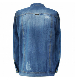Jaqueta Jeans Quiksilver Salt Water Azul - 516935 - Style Loja | Skate, surf & streetwear