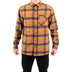 Flanela Quiksilver Wave Shore Xadrez Mostarda - 517944 na internet