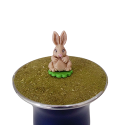Enfeite de Chimarrão Coelha Marrom