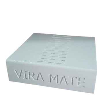 Expositor para 12 Vira Mates em Acrílico BRANCO ( Não Serve Para Vira Mate em MDF )