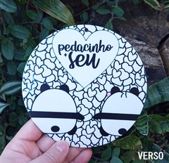 Kit 3 Vira Mates Frente / Verso " Amo cada pedacinho seu " n4 - comprar online