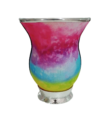 Cuia Baixa Forrada Tye Die Escuro