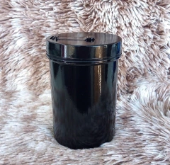 Porta Erva 250gr Preto Brilhoso