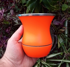 Cuia Color Porongo " LARANJA NEON FOSCO "