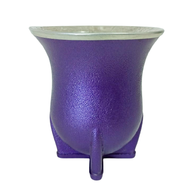 Cuia Porongo Uruguaia Roxo Metálico