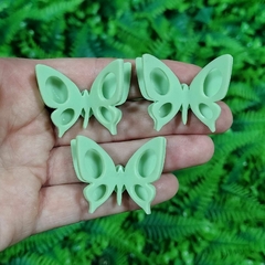 Kit 3 Enfeites Acrílico Borboleta " Verde Claro " - comprar online