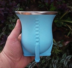 Cuia Porongo Uruguaia Azul BB