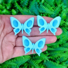 Kit 3 Enfeites Acrílico Borboleta " Azul BB " - comprar online