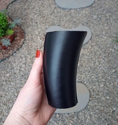 Cuia Guampa para Tererê Forrada " Liso Preto "